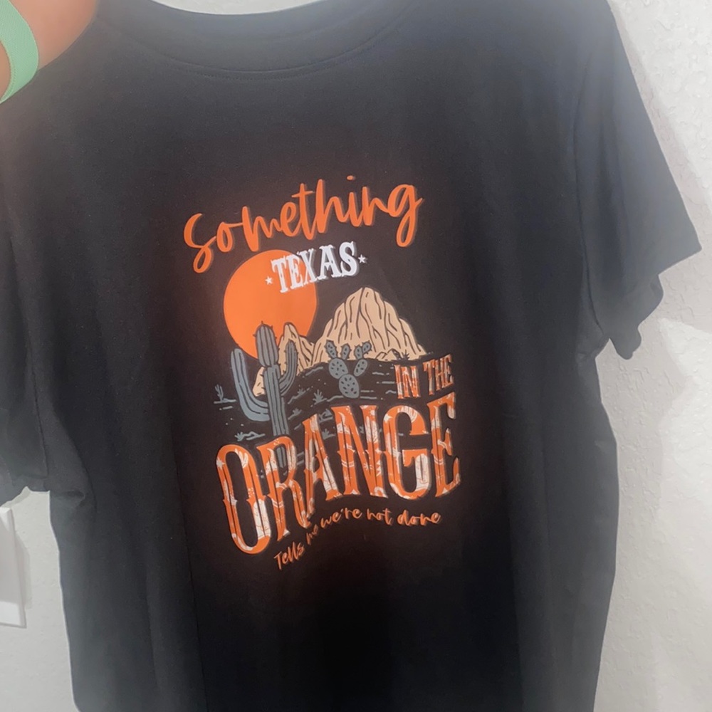 SHEIN XL black and orange